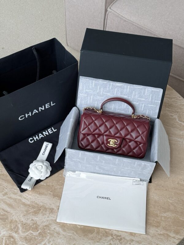 God Factory Chanel Bags Code 10101 Mini Handle Size 12x20x6cm