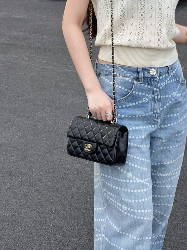 God Factory Chanel Bags Code 10108 Mini Handle Size 12x20x6cm