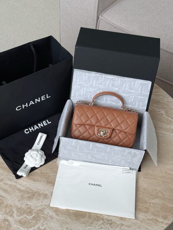 God Factory Chanel Bags Code 10107 Mini Handle Size 12x20x6cm