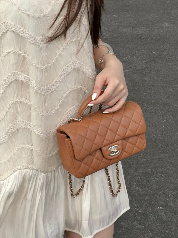 God Factory Chanel Bags Code 10107 Mini Handle Size 12x20x6cm