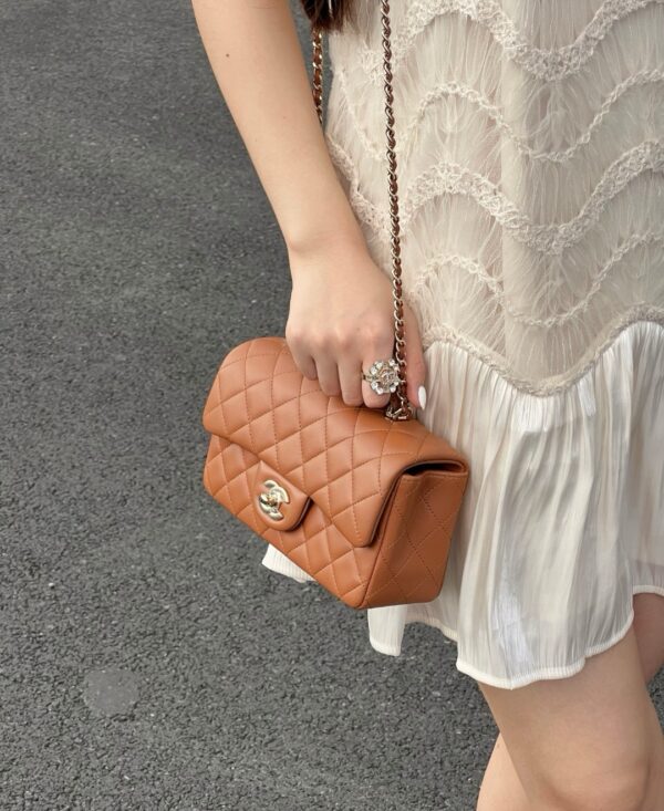 God Factory Chanel Bags Code 10107 Mini Handle Size 12x20x6cm