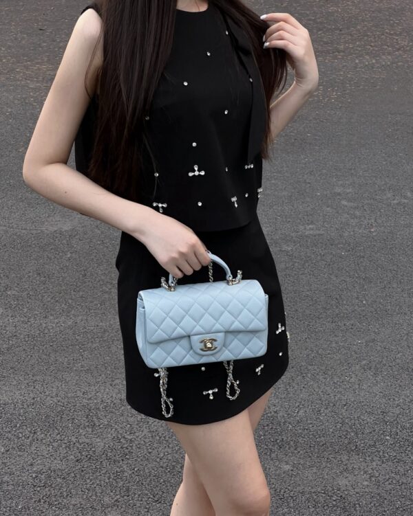 God Factory Chanel Bags Code 10104 Mini Handle Size 12x20x6cm