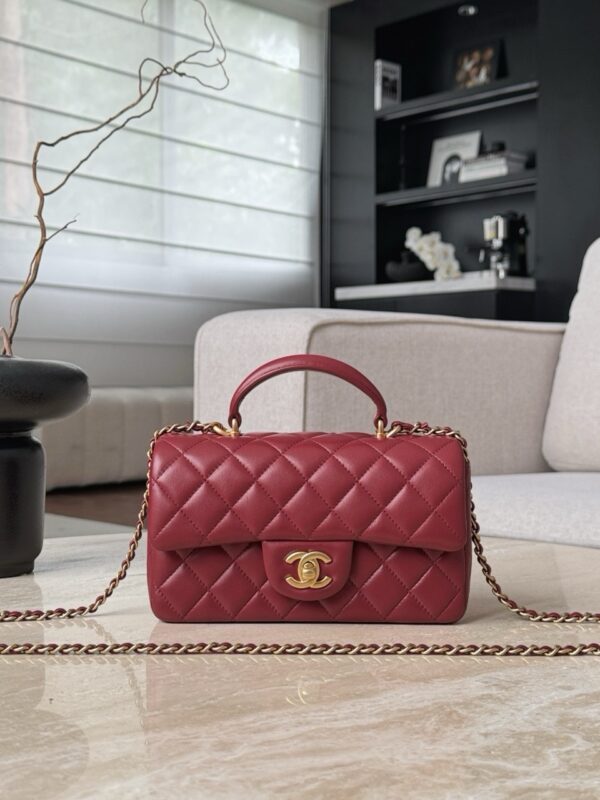 God Factory Chanel Bags Code 10102 Mini Handle Size 12x20x6cm