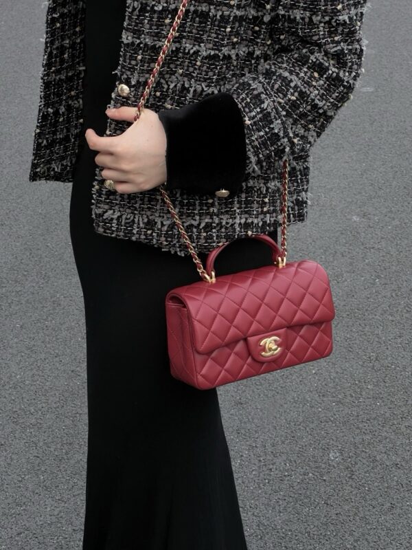 God Factory Chanel Bags Code 10102 Mini Handle Size 12x20x6cm