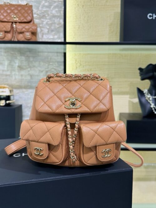 God Factory Chanel Bags Code 10142 23P Backpack Size 16.5x17.5x10cm