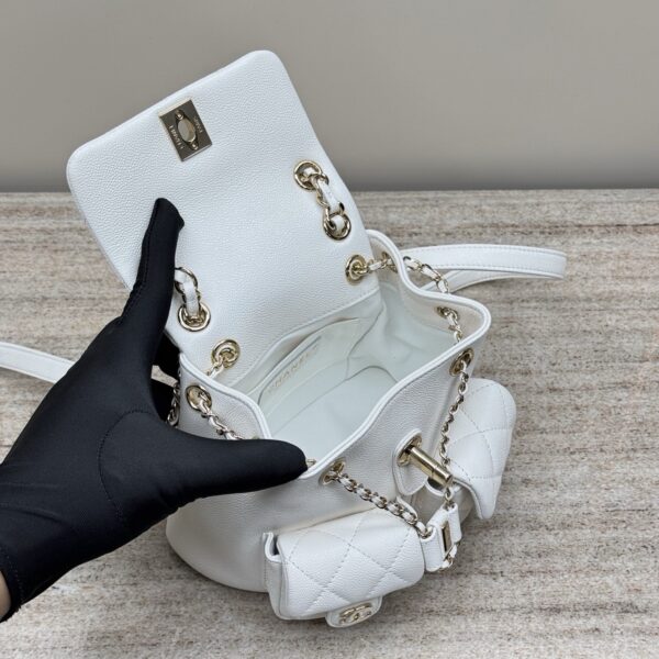 God Factory Chanel Bags Code 10182 24A Small Backpack Size 16.5x17.5x10cm