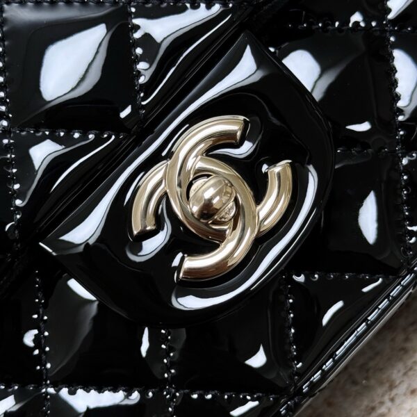 God Factory Chanel Bags Code 10190 24K Mini Handle Size 12x20x6cm