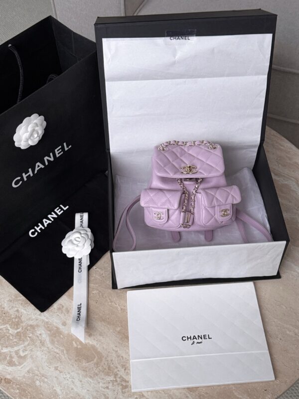 God Factory Chanel Bags Code 10257 25P Backpack Size 19x18x9.5cm