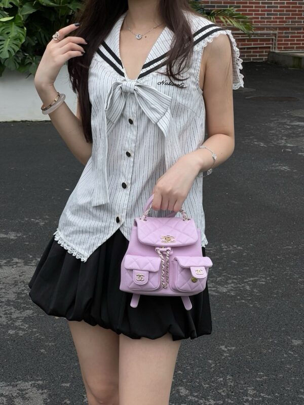 God Factory Chanel Bags Code 10257 25P Backpack Size 19x18x9.5cm