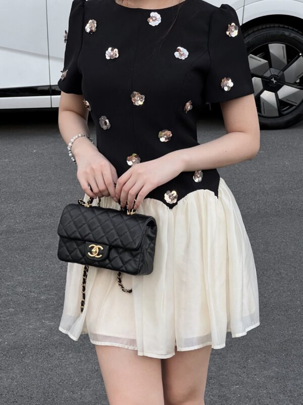 God Factory Chanel Bags Code 10376 25B Size 12x19.5x6.5cm