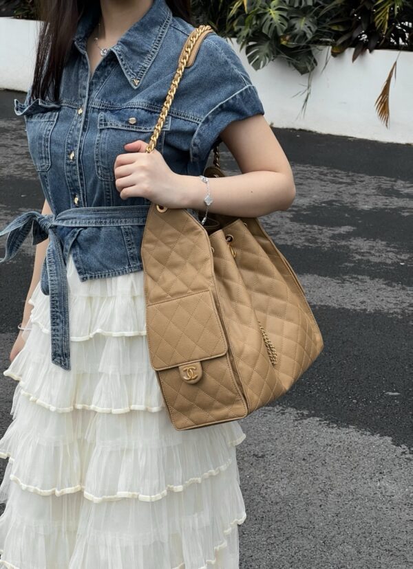 God Factory Chanel Bags Code 10396 25A Hobo Medium Size 30x40x15cm