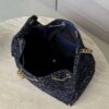 God Factory Chanel Bags Code 10415 25A Hobo Blue Medium Size 30x40x15cm
