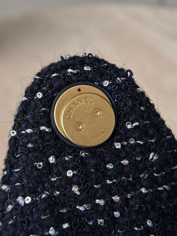 God Factory Chanel Bags Code 10415 25A Hobo Blue Medium Size 30x40x15cm