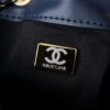 God Factory Chanel Bags Code 10415 25A Hobo Blue Medium Size 30x40x15cm
