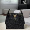 God Factory Chanel Bags Code 10417 25A Hobo Black Medium Size 30x40x15cm