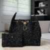 God Factory Chanel Bags Code 10417 25A Hobo Black Medium Size 30x40x15cm