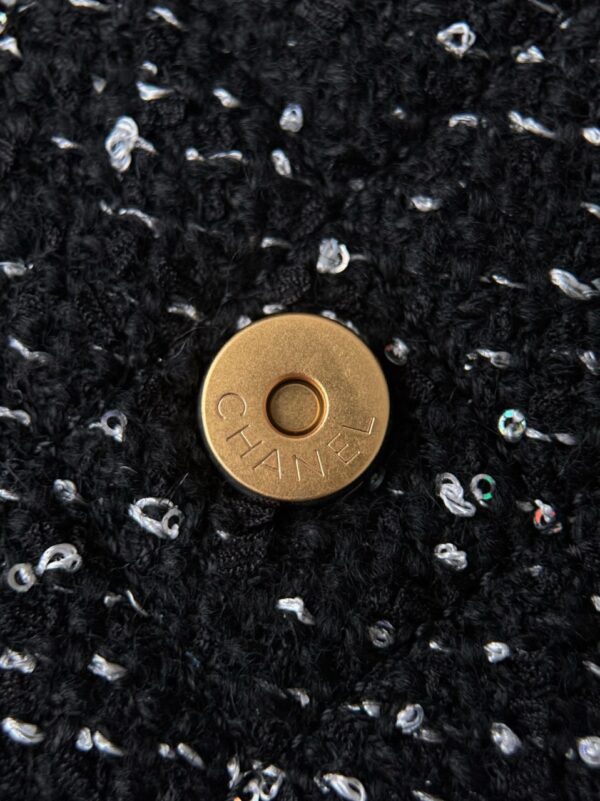 God Factory Chanel Bags Code 10417 25A Hobo Black Medium Size 30x40x15cm