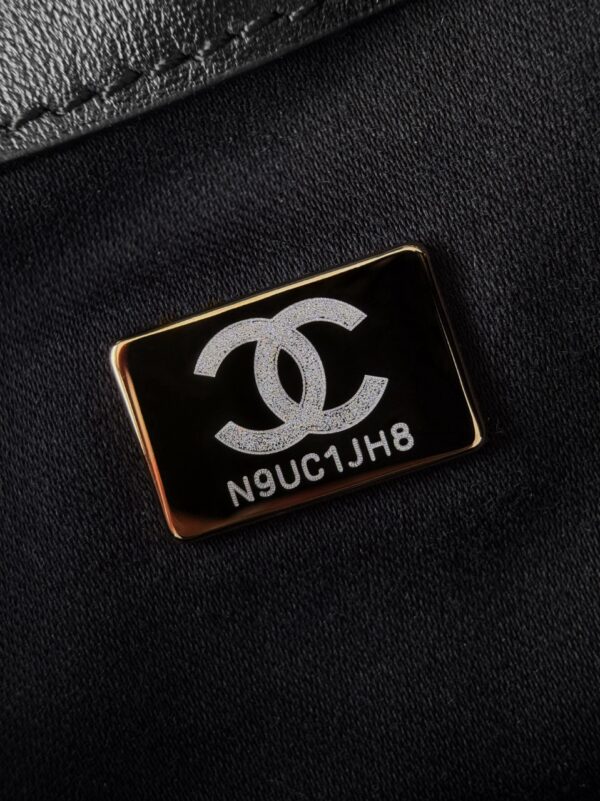 God Factory Chanel Bags Code 10417 25A Hobo Black Medium Size 30x40x15cm