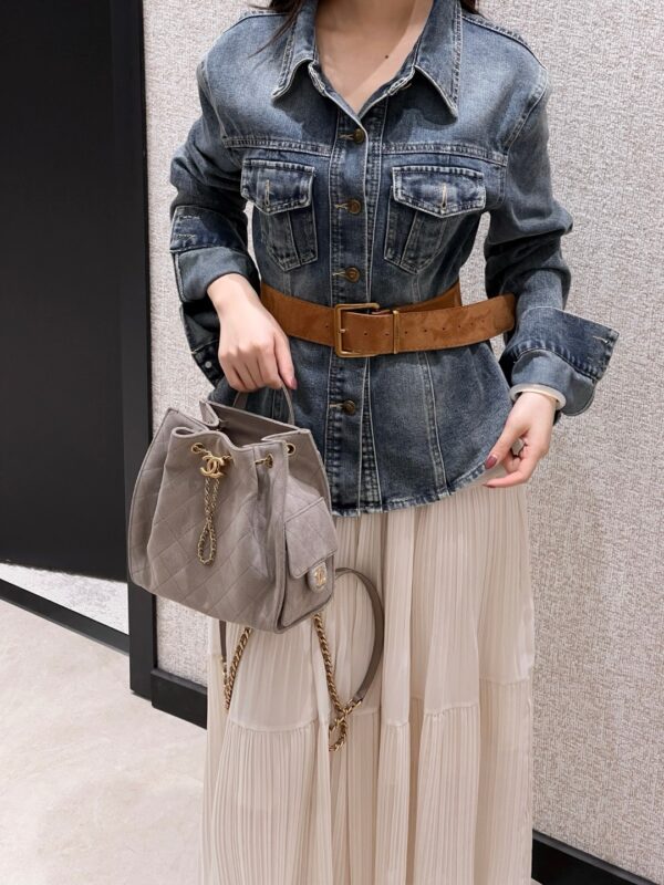 God Factory Chanel Bags Code 10432 25K Hobo Backpack Size 23x23x14cm