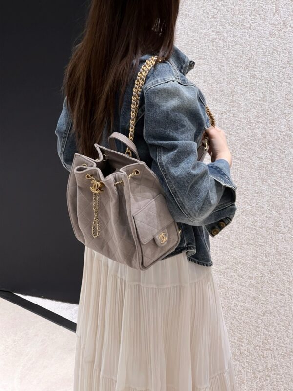 God Factory Chanel Bags Code 10432 25K Hobo Backpack Size 23x23x14cm