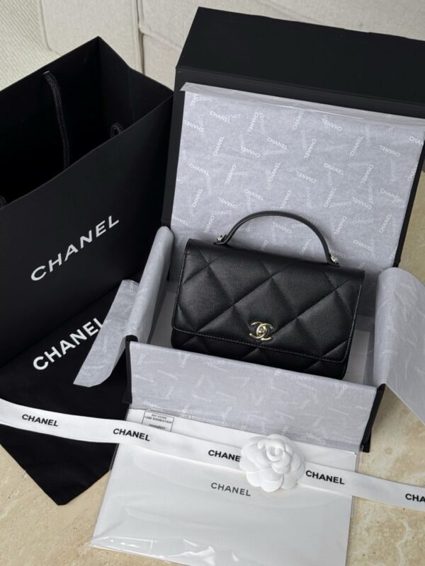 God Factory Chanel Bags Code 10433 25K Woc Size 12.3x19.2x3.5cm