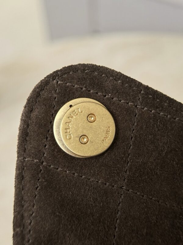 God Factory Chanel Bags Code 10444 25K Hobo Brown Medium Size 40x30x15cm