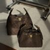 God Factory Chanel Bags Code 10444 25K Hobo Brown Medium Size 40x30x15cm