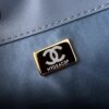 God Factory Chanel Bags Code 10443 25K Hobo Blue Medium Size 40x30x15cm
