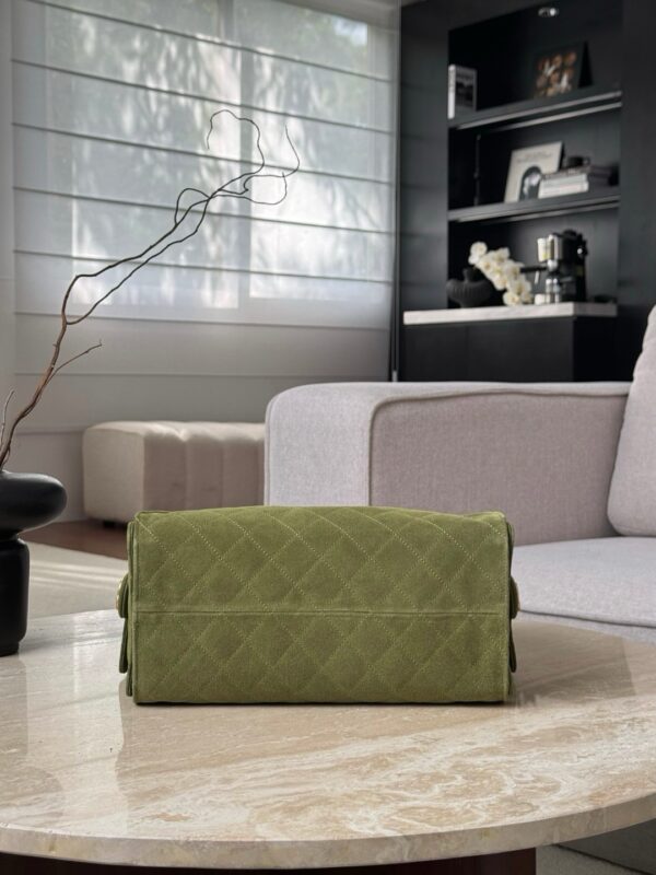 God Factory Chanel Bags Code 10442 25K Hobo Green Medium Size 40x30x15cm