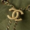 God Factory Chanel Bags Code 10442 25K Hobo Green Medium Size 40x30x15cm