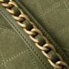 God Factory Chanel Bags Code 10442 25K Hobo Green Medium Size 40x30x15cm