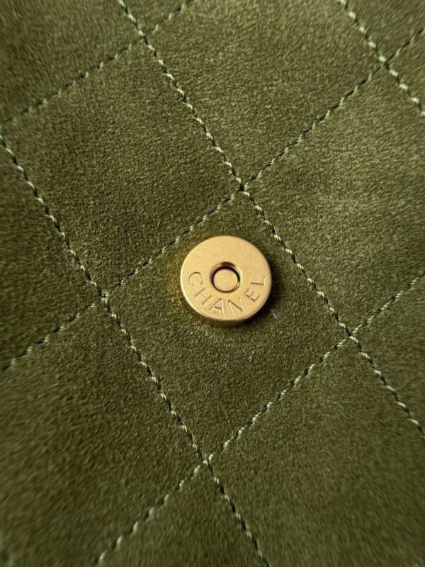 God Factory Chanel Bags Code 10442 25K Hobo Green Medium Size 40x30x15cm