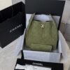 God Factory Chanel Bags Code 10442 25K Hobo Green Medium Size 40x30x15cm