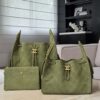 God Factory Chanel Bags Code 10442 25K Hobo Green Medium Size 40x30x15cm