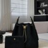 God Factory Chanel Bags Code 10441 25K Hobo Black Medium Size 40x30x15cm