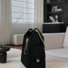 God Factory Chanel Bags Code 10441 25K Hobo Black Medium Size 40x30x15cm