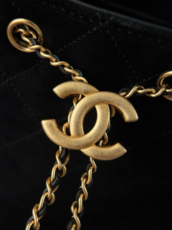 God Factory Chanel Bags Code 10441 25K Hobo Black Medium Size 40x30x15cm