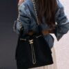 God Factory Chanel Bags Code 10441 25K Hobo Black Medium Size 40x30x15cm