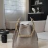 God Factory Chanel Bags Code 10440 25K Hobo Grey Medium Size 40x30x15cm