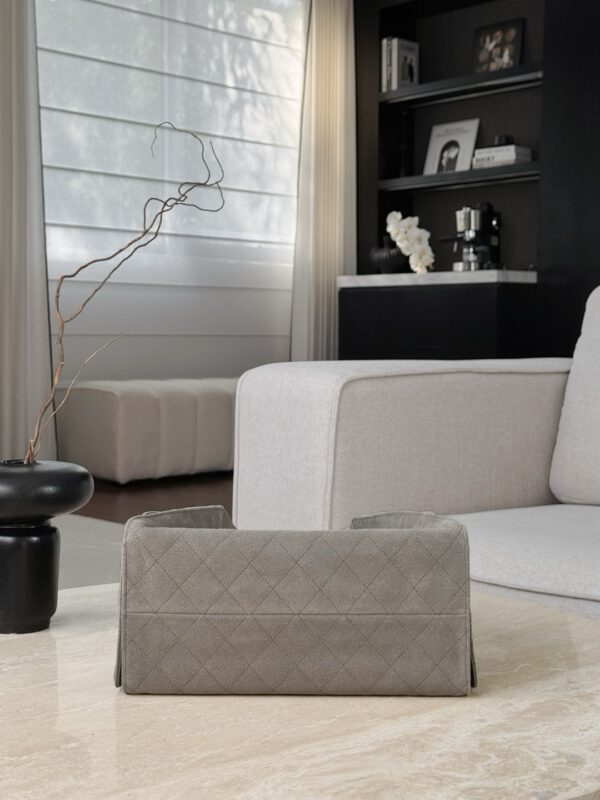 God Factory Chanel Bags Code 10440 25K Hobo Grey Medium Size 40x30x15cm