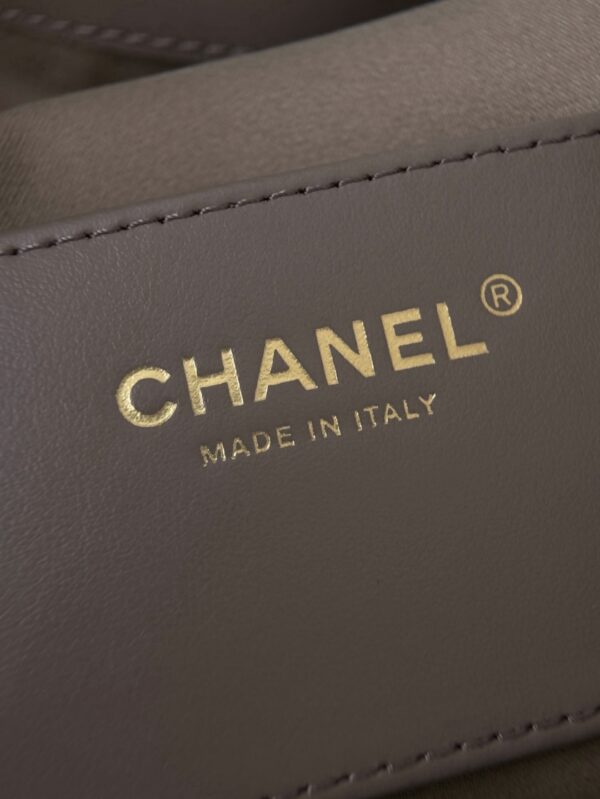 God Factory Chanel Bags Code 10440 25K Hobo Grey Medium Size 40x30x15cm