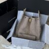 God Factory Chanel Bags Code 10440 25K Hobo Grey Medium Size 40x30x15cm