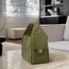 God Factory Chanel Bags Code 10449 25K Hobo Green Small Size 30x26x14cm