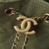 God Factory Chanel Bags Code 10449 25K Hobo Green Small Size 30x26x14cm