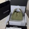 God Factory Chanel Bags Code 10449 25K Hobo Green Small Size 30x26x14cm
