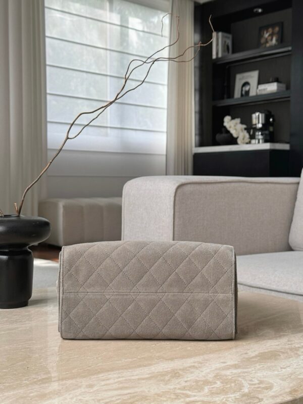 God Factory Chanel Bags Code 10448 25K Hobo Grey Small Size 30x26x14cm