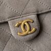 God Factory Chanel Bags Code 10448 25K Hobo Grey Small Size 30x26x14cm