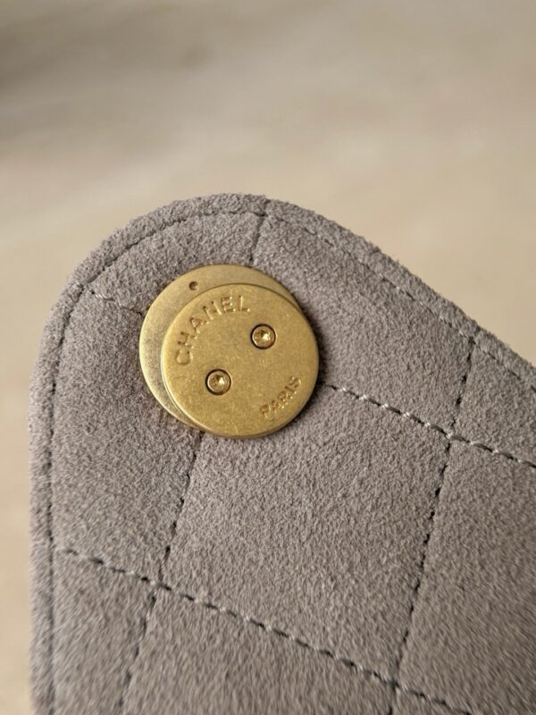 God Factory Chanel Bags Code 10448 25K Hobo Grey Small Size 30x26x14cm