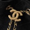 God Factory Chanel Bags Code 10447 25K Hobo Black Small Size 30x26x14cm