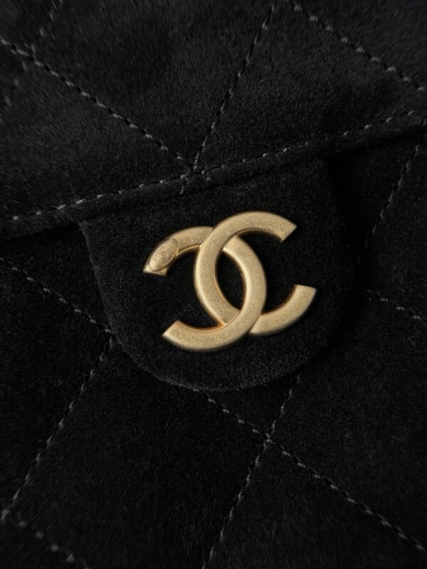 God Factory Chanel Bags Code 10447 25K Hobo Black Small Size 30x26x14cm